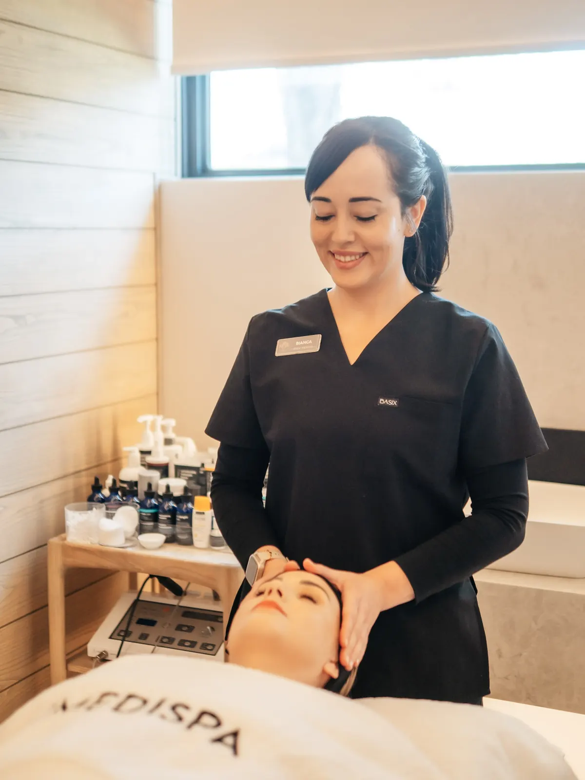 Treatment and team photography for Eden MediSpa